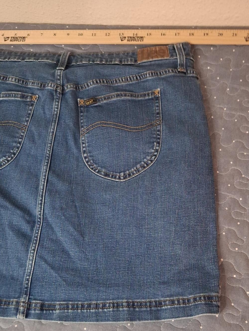 Lee Women's Denim Skort Waist 18 - Picture 5 of 7